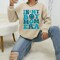 In My Boy Mom Era Sweatshirt Crewneck Pullovers Trendy Loose Fit Tops Fabric Round Neck Christmas, Christmas gift, gift. product 3